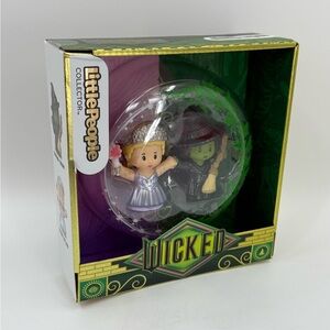Fisher-Price Little People “Wicked” Set of 2 Elphaba & Glenda NEW NIB